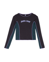 The Santa Cruz Womens Razor Arch Strip Long Sleeve T-Shirt in Multi