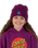 The Santa Cruz Boys Boys Hand Dude Beanie in Fresh Purple