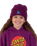 The Santa Cruz Boys Boys Hand Dude Beanie in Fresh Purple