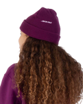 The Santa Cruz Boys Boys Hand Dude Beanie in Fresh Purple