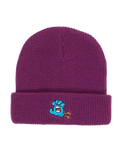 The Santa Cruz Boys Boys Hand Dude Beanie in Fresh Purple