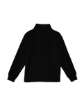 The Santa Cruz Boys Boys Classic Fade 1/4 Zip Sweatshirt in Black