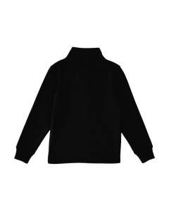 The Santa Cruz Boys Boys Classic Fade 1/4 Zip Sweatshirt in Black
