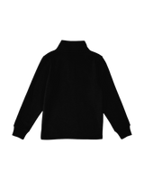 The Santa Cruz Boys Boys Classic Fade 1/4 Zip Sweatshirt in Black