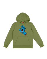 The Santa Cruz Boys Boys Screaming Hand Hoodie in Iguana