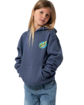 The Santa Cruz Boys Boys Slime Dot Hoodie in Heritage Blue