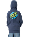 The Santa Cruz Boys Boys Slime Dot Hoodie in Heritage Blue