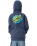 The Santa Cruz Boys Boys Slime Dot Hoodie in Heritage Blue
