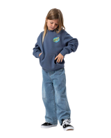 The Santa Cruz Boys Boys Slime Dot Hoodie in Heritage Blue