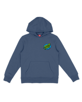 The Santa Cruz Boys Boys Slime Dot Hoodie in Heritage Blue