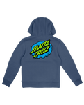 The Santa Cruz Boys Boys Slime Dot Hoodie in Heritage Blue