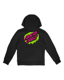 The Santa Cruz Boys Boys Slime Dot Hoodie in Black