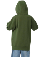 The Santa Cruz Boys Boys Classic Dot Hoodie in Dark Moss