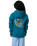 Boys Roskopp Screaming Five Hoodie in Teal