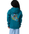 Boys Roskopp Screaming Five Hoodie in Teal