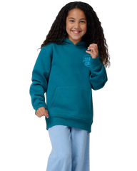 Boys Roskopp Screaming Five Hoodie in Teal