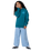Boys Roskopp Screaming Five Hoodie in Teal