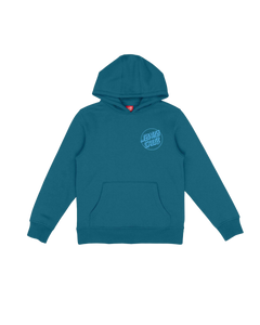 Boys Roskopp Screaming Five Hoodie in Teal