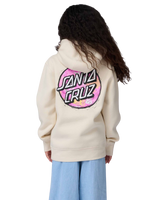 The Santa Cruz Boys Boys Stamped Opus Camo Hoodie in Chalk