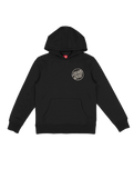 The Santa Cruz Boys Boys Stamped Opus Camo Hoodie in Black
