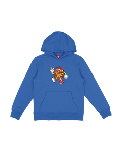 The Santa Cruz Boys Boys Dot Guy TTE Hoodie in Sapphire