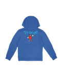 The Santa Cruz Boys Boys Dot Guy TTE Hoodie in Sapphire