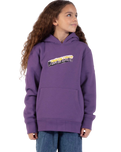 The Santa Cruz Boys Boys Damaged Hand Hoodie in Fresh Purple