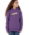 The Santa Cruz Boys Boys Damaged Hand Hoodie in Fresh Purple