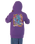 The Santa Cruz Boys Boys Damaged Hand Hoodie in Fresh Purple