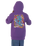 The Santa Cruz Boys Boys Damaged Hand Hoodie in Fresh Purple