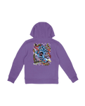 The Santa Cruz Boys Boys Damaged Hand Hoodie in Fresh Purple