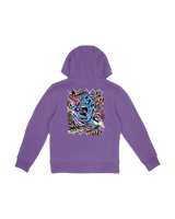 The Santa Cruz Boys Boys Damaged Hand Hoodie in Fresh Purple