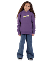 The Santa Cruz Boys Boys Damaged Hand Hoodie in Fresh Purple