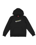 The Santa Cruz Boys Boys Damaged Hand Hoodie in Black