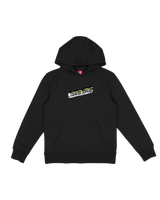 The Santa Cruz Boys Boys Damaged Hand Hoodie in Black
