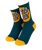 The Santa Cruz Boys Boys Oversize Other Dot Socks (2 Pack) in Green & Yellow