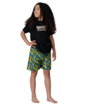 The Santa Cruz Boys Boys Hands All Over Swimshorts in Teal