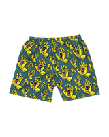 The Santa Cruz Boys Boys Hands All Over Swimshorts in Teal