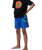 The Santa Cruz Boys Boys Screaming Hand Swimshorts in Ultramarine