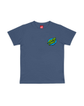 The Santa Cruz Boys Boys Slime Dot T-Shirt in Heritage Blue