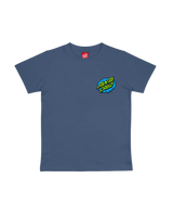 The Santa Cruz Boys Boys Slime Dot T-Shirt in Heritage Blue