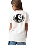 The Santa Cruz Boys Boys Winkowski 8th Planet T-Shirt in Unbleached Cotton
