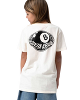 The Santa Cruz Boys Boys Winkowski 8th Planet T-Shirt in Unbleached Cotton