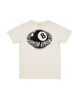 The Santa Cruz Boys Boys Winkowski 8th Planet T-Shirt in Unbleached Cotton