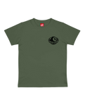 The Santa Cruz Boys Boys Winkowski 8th Planet T-Shirt in Dark Moss