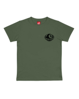 The Santa Cruz Boys Boys Winkowski 8th Planet T-Shirt in Dark Moss