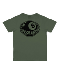 The Santa Cruz Boys Boys Winkowski 8th Planet T-Shirt in Dark Moss
