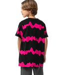 Boys Slime Stripe T-Shirt in Black