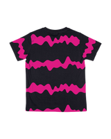 The Santa Cruz Boys Boys Slime Stripe T-Shirt in Black