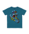The Santa Cruz Boys Boys Roskopp Screaming Five T-Shirt in Teal